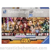Star Wars Legends 1000 Piece Panorama Jigsaw Puzzle Made by Ravensburger & Licensed by Disney  B00QDWK342